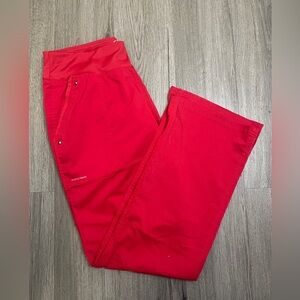 Healing Hands Red WoMen's Vibrant Red Scrub Pants